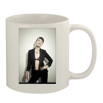 Olivia Wilde 11oz White Mug