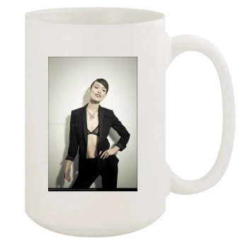 Olivia Wilde 15oz White Mug