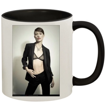 Olivia Wilde 11oz Colored Inner & Handle Mug