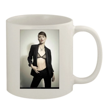 Olivia Wilde 11oz White Mug