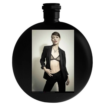 Olivia Wilde Round Flask