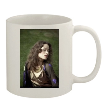 Olivia Wilde 11oz White Mug