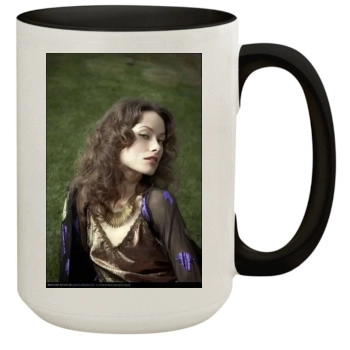 Olivia Wilde 15oz Colored Inner & Handle Mug