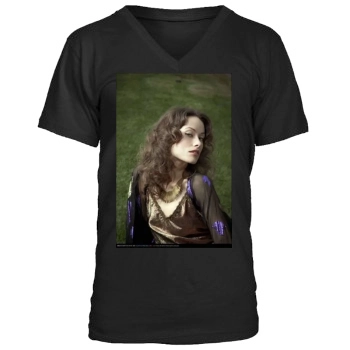 Olivia Wilde Men's V-Neck T-Shirt