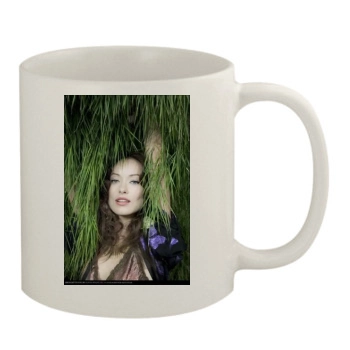 Olivia Wilde 11oz White Mug