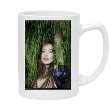 Olivia Wilde 14oz White Statesman Mug