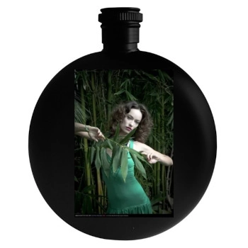 Olivia Wilde Round Flask