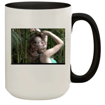 Olivia Wilde 15oz Colored Inner & Handle Mug