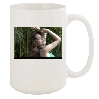 Olivia Wilde 15oz White Mug