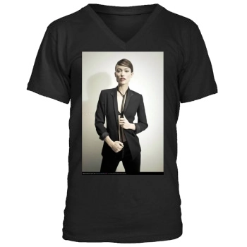 Olivia Wilde Men's V-Neck T-Shirt