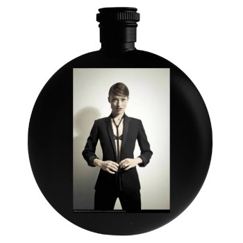 Olivia Wilde Round Flask