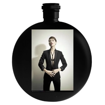 Olivia Wilde Round Flask