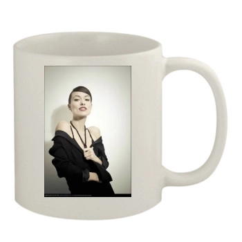 Olivia Wilde 11oz White Mug