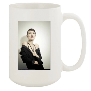 Olivia Wilde 15oz White Mug