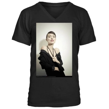 Olivia Wilde Men's V-Neck T-Shirt