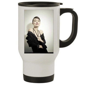 Olivia Wilde Stainless Steel Travel Mug