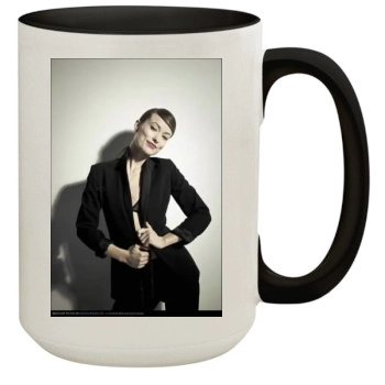 Olivia Wilde 15oz Colored Inner & Handle Mug