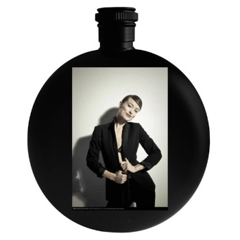 Olivia Wilde Round Flask