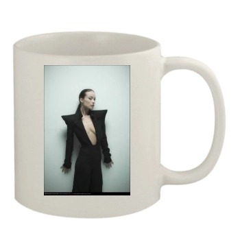 Olivia Wilde 11oz White Mug