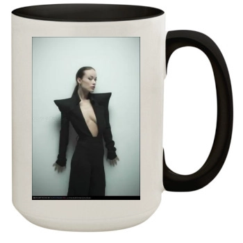 Olivia Wilde 15oz Colored Inner & Handle Mug