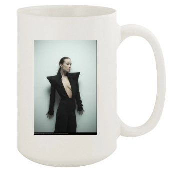 Olivia Wilde 15oz White Mug