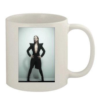 Olivia Wilde 11oz White Mug