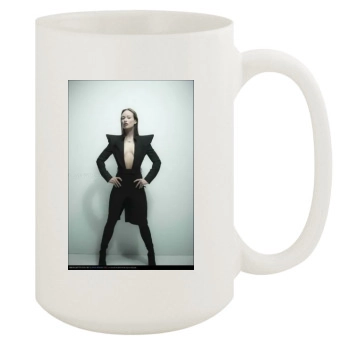 Olivia Wilde 15oz White Mug