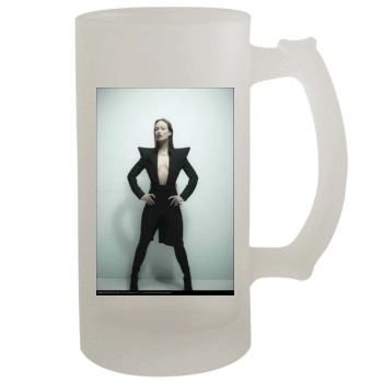 Olivia Wilde 16oz Frosted Beer Stein