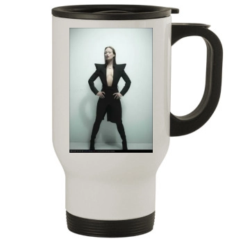 Olivia Wilde Stainless Steel Travel Mug