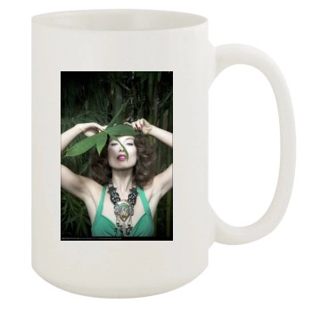 Olivia Wilde 15oz White Mug