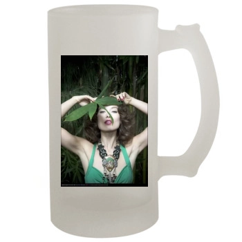 Olivia Wilde 16oz Frosted Beer Stein