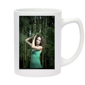 Olivia Wilde 14oz White Statesman Mug