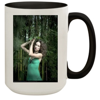 Olivia Wilde 15oz Colored Inner & Handle Mug