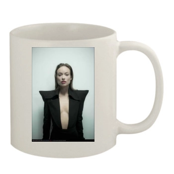 Olivia Wilde 11oz White Mug