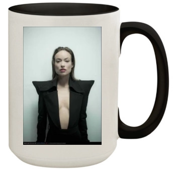 Olivia Wilde 15oz Colored Inner & Handle Mug