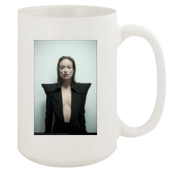 Olivia Wilde 15oz White Mug