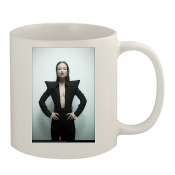 Olivia Wilde 11oz White Mug