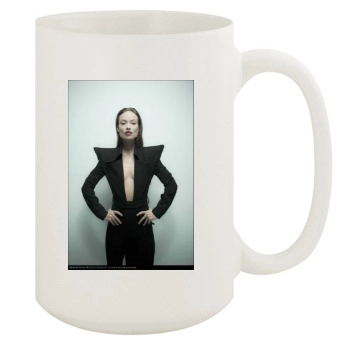 Olivia Wilde 15oz White Mug