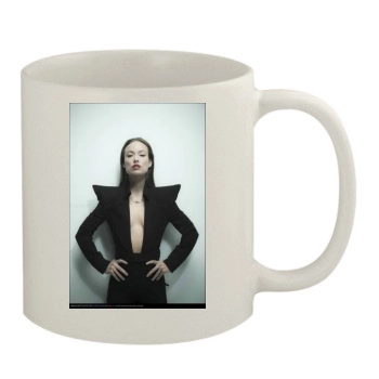 Olivia Wilde 11oz White Mug