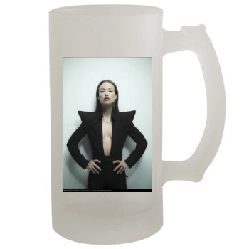 Olivia Wilde 16oz Frosted Beer Stein