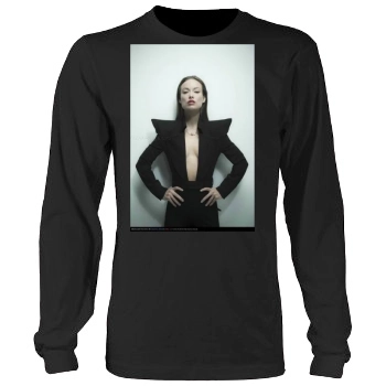 Olivia Wilde Men's Heavy Long Sleeve TShirt