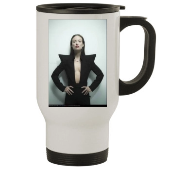 Olivia Wilde Stainless Steel Travel Mug