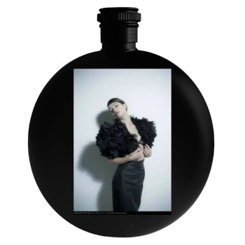 Olivia Wilde Round Flask