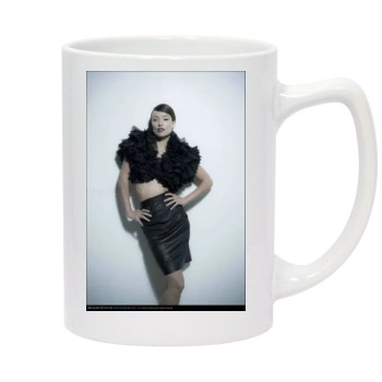 Olivia Wilde 14oz White Statesman Mug