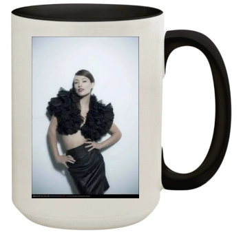 Olivia Wilde 15oz Colored Inner & Handle Mug