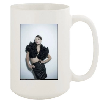 Olivia Wilde 15oz White Mug