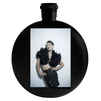 Olivia Wilde Round Flask