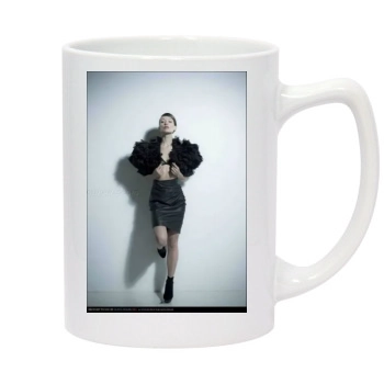 Olivia Wilde 14oz White Statesman Mug