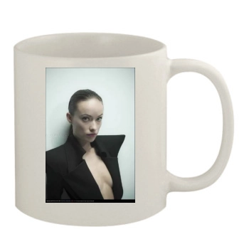 Olivia Wilde 11oz White Mug