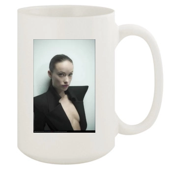 Olivia Wilde 15oz White Mug